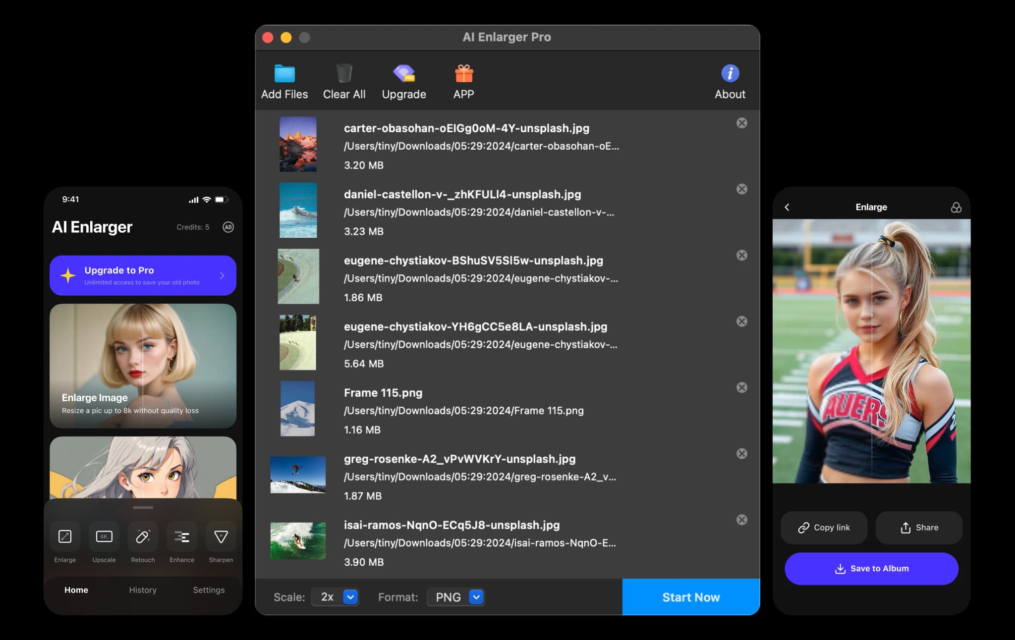 download ai enlarger on mobile