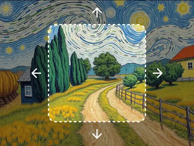 ai image uncrop preview